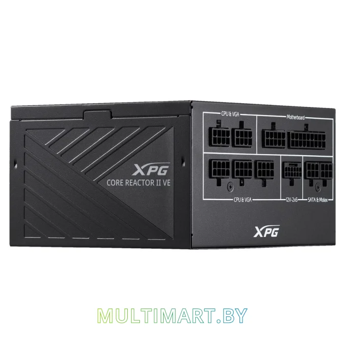 Блок питания ADATA XPG Core Reactor II VE 750W (COREREACTORIIVE750G-BKCEU)